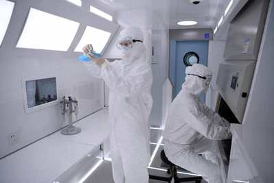 核酸檢測請上“車” 移動式生物安全實驗室保障進博會環?？萍技夹g開發